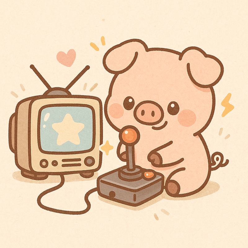 Gamer pig