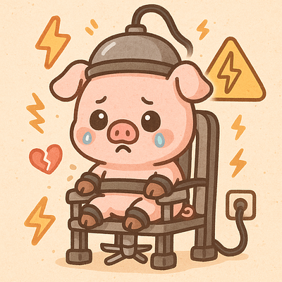 Cochon électrifié 